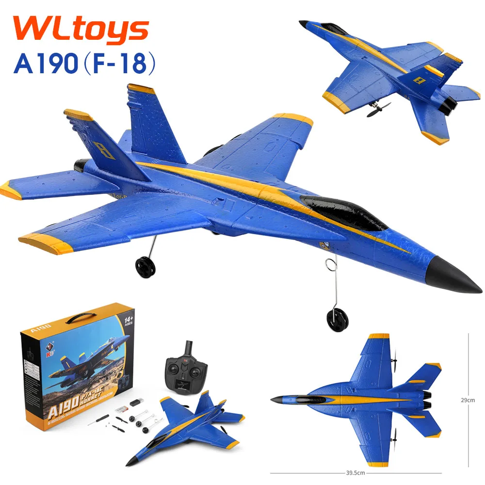 

Wltoys A190 радиоуправляемый самолет 2,4 ГГц 2 канала EPP пена с фиксированным крылом радиоуправляемая модель самолета игрушки для детей и взрослых...