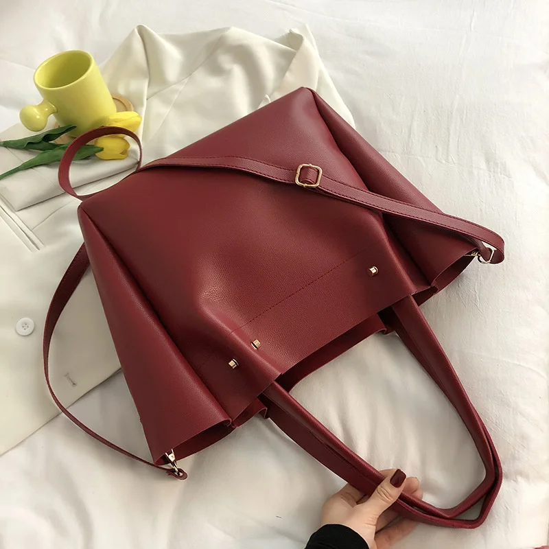 

Purse new large bag fashion hand-held large bag Single Shoulder Messenger multi-purpose women's bag