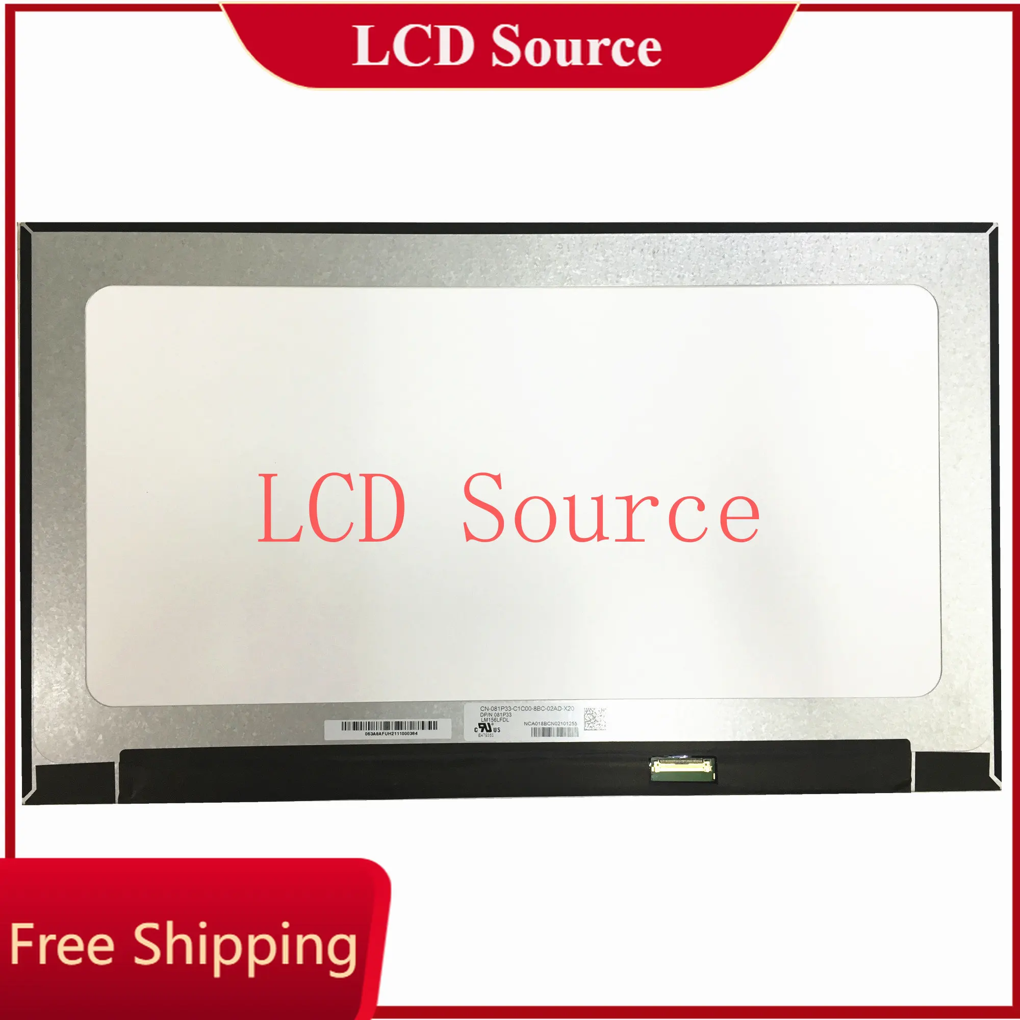 

LM156LFDL, новинка, 15,6 ", 30-контактный IPS дисплей x 0 светодиодный FHD, панель экрана