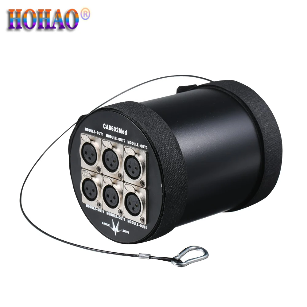 

Fast Ship HOHAO 2022 New 6 Way Module DMX Signal Distributor DMX Signal Amplifier Bundled Installation Han In Hand Power Supply