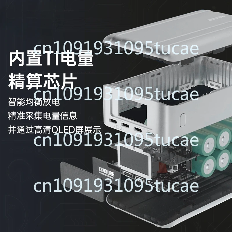 Zendure Tank Pro 100 Вт Power Bank для ноутбука PD Быстрая зарядка 26800 мАч Мобильный источник
