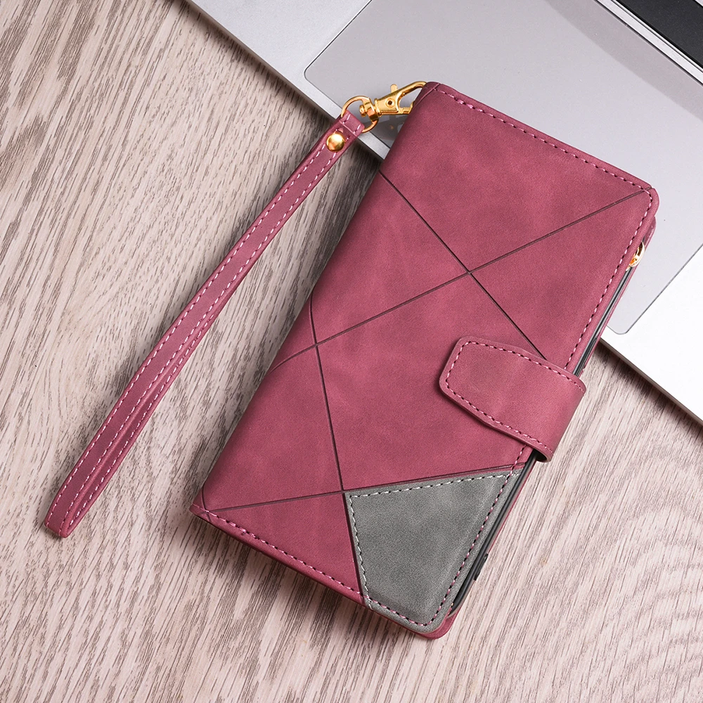 

Luxury Leather Wallet Phone Case For Samsung Galaxy Z Fold 3 5G Full Coverage Soft Shell Shockproof Stand Wallet Card Case Cover