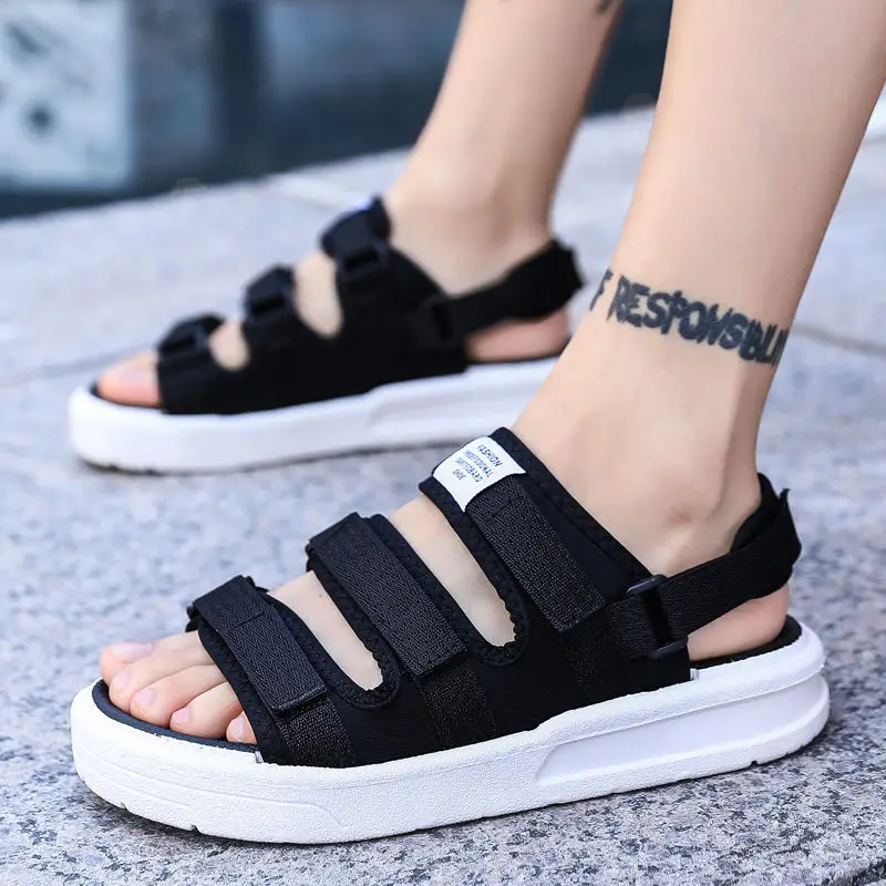 

Sandals Men's and Women's Sandals Large Size 36-48 Pair Sandals Slippers Sandalia Plataforma Slippers