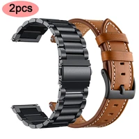 leather strap for huawei watch gt 2 pro wristband watchband honor magic 2 46mmgs 3 band bracelet replaceable correa accessories