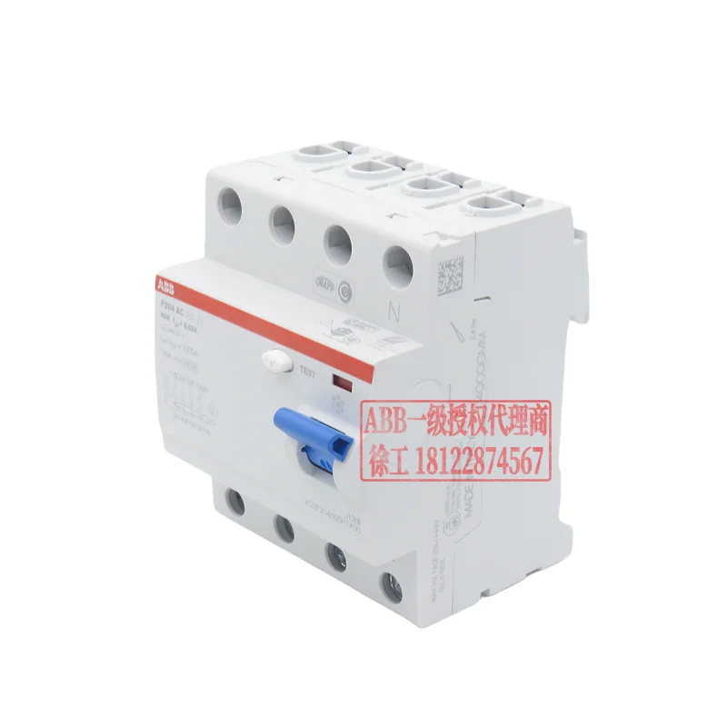 ABB автоматический выключатель ELCB F204 AC-100/0 3 код поставщика: 2CSF204005R3900