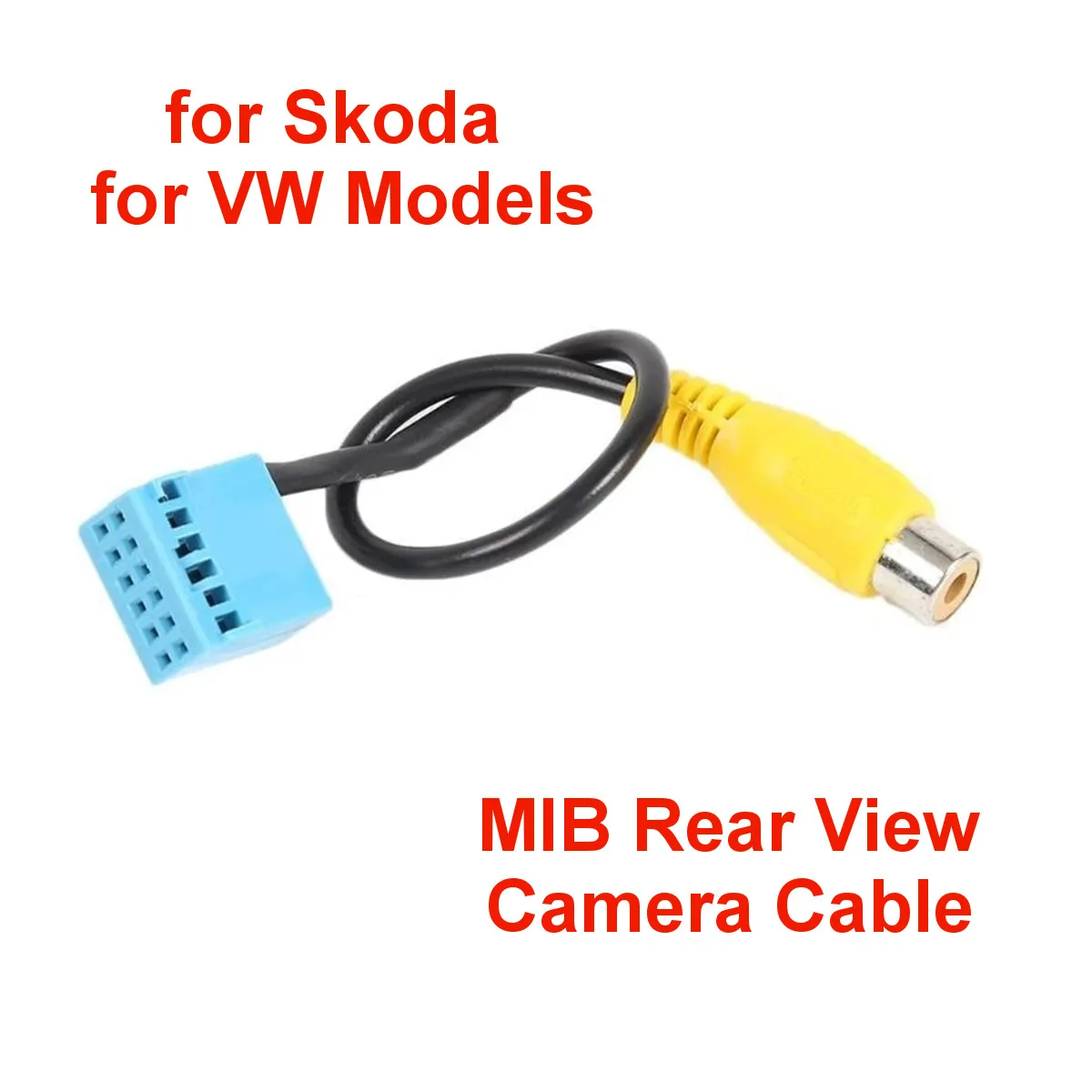 

Car MIB RVC Rear View Camera Cable Adapter for VW Golf VI Jetta 5 6 MK5 MK6 Touran Tiguan with MIB RCD330 RCD330G