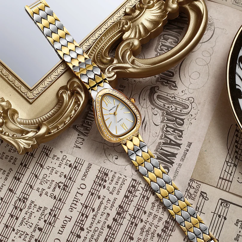 Женские кварцевые наручные часы роскошные с браслетом и ремешком женские для
