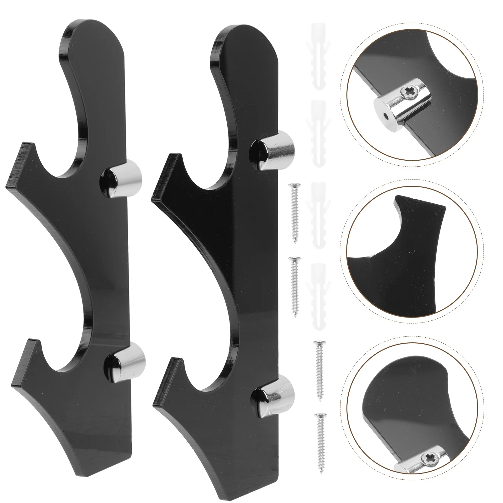 

2PCS Home Flash Sticks Display Holders Swords Collection Storage Racks