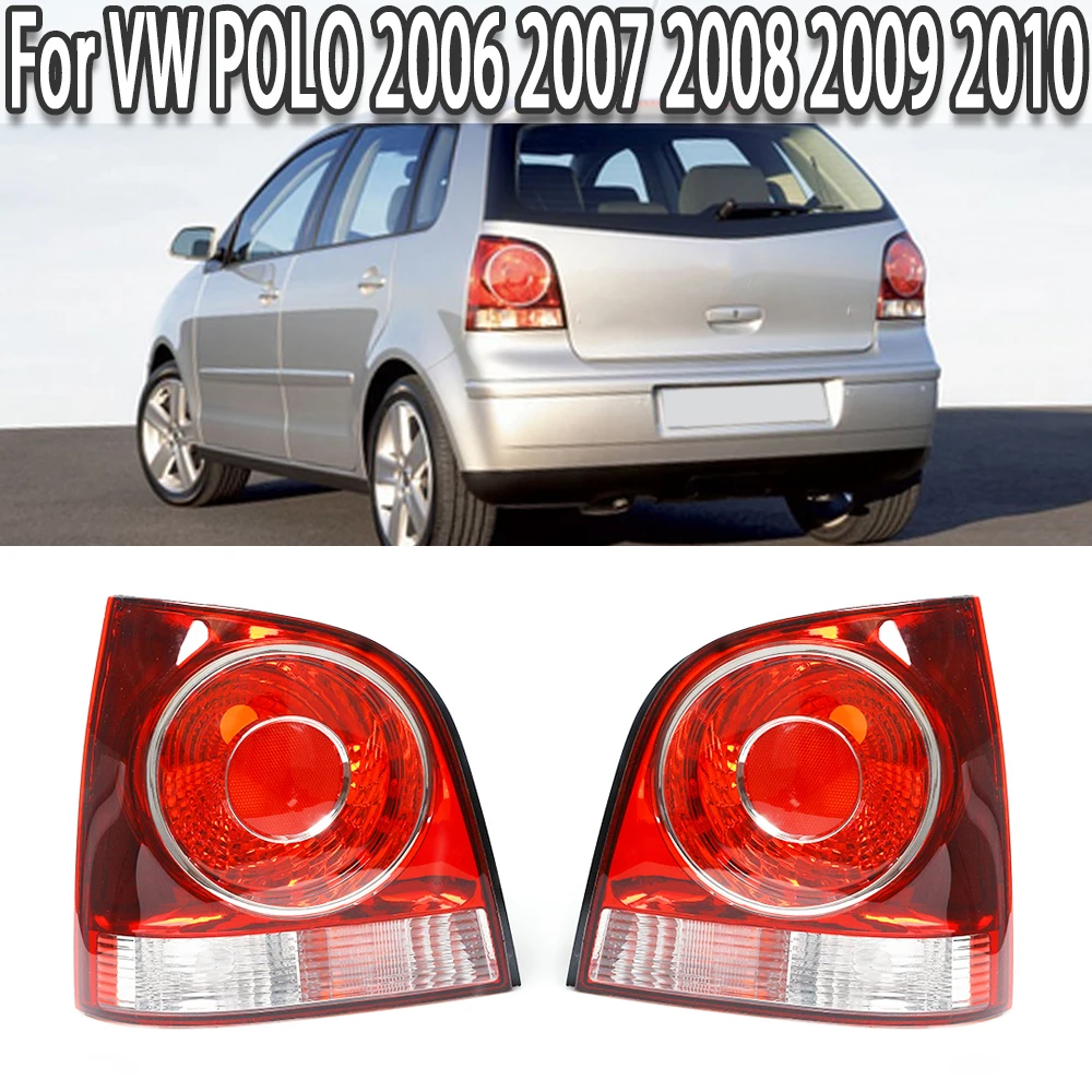 

New Rear Tail Light Lamp Housing Withou Bulbs Warning Bumper Light For Volkswagen VW POLO 2006 2007 2008 2009 2010