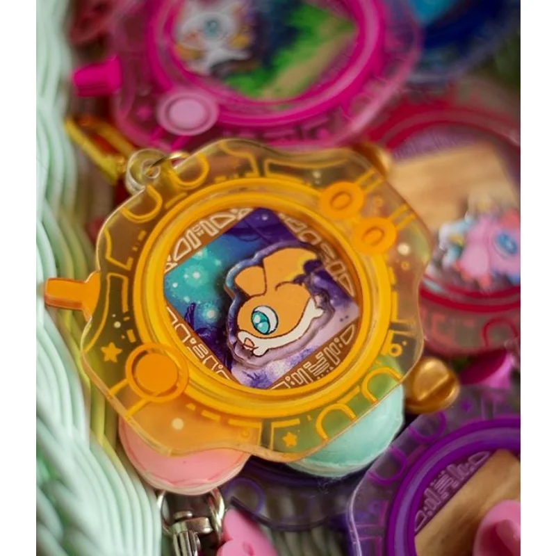 Акриловый брелок-шейкер Gabumon Patamon Tailmon, подвеска для сумки Digimon, коллекционный милый аниме-подарок, специальное издание для фанатов (art.: 3920db420fcde) - 3920db420fcde