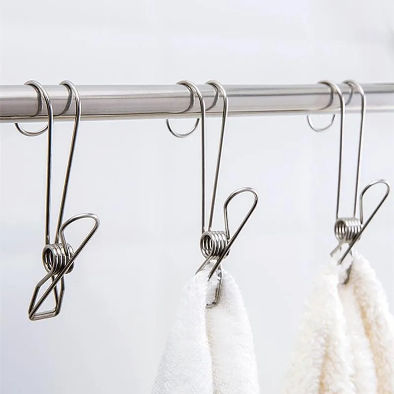 1 шт./компл. длинный зажим для хвоста 9 см прищепка из нержавеющей стали зажимы