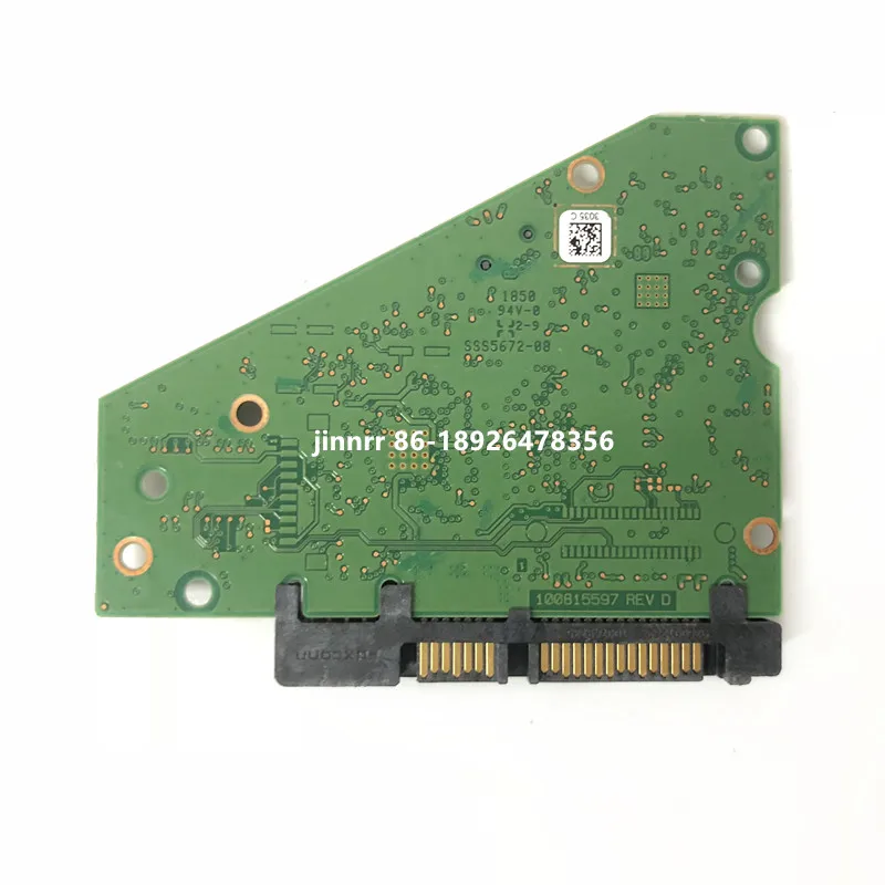 Печатная плата St для настольного жесткого диска 100815595 Rev D 2T ~ 8t 100815597