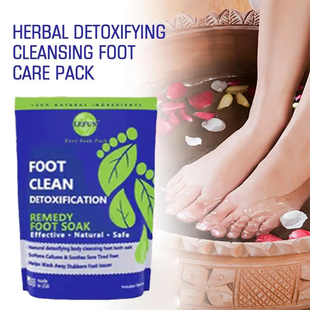 

5pcs Foot Bath Powder Foot Spa Packs Herbal Wormwood Hot Bathing Body Care Relax Anti Insomnia Detox Health Care