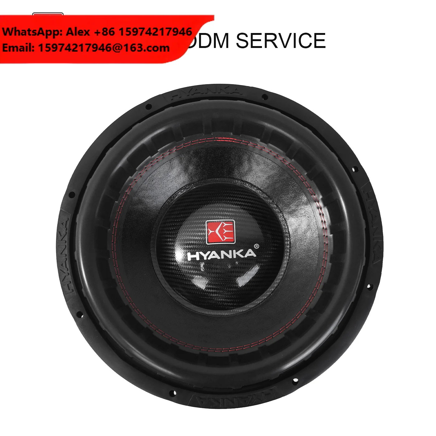 Фото Автомобильный сабвуфер HYANKA BSX15-2 15 дюймов, 2+2 Ом, 2000 Вт RMS, 4000 Вт макс., в коробке №1