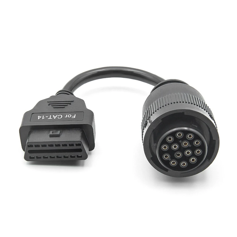

OBD2 Truck Cable for Cat ET3 Cable Diagnostic Cable 14Pin to OBD2 16Pin Adapter Truck Accessories