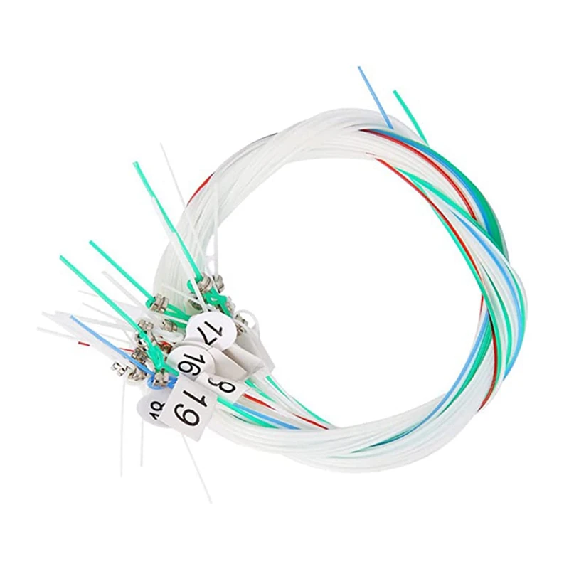 

Full Strings 1 Set 19 Nylon String Replacement Accessories For Seven-String Harp Harp Instrument Parts For Seven-String Harp