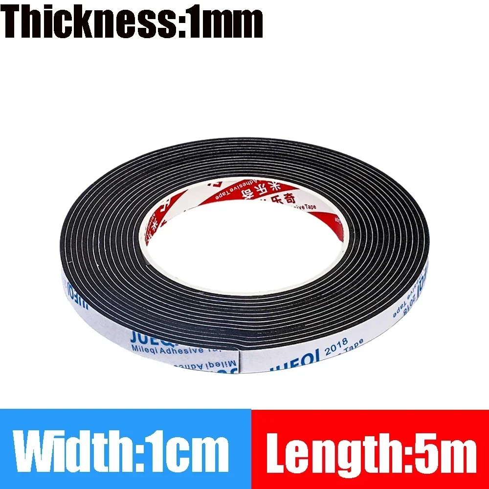 

1/3 рулона, немой ленты для колес багажа, односторонние противоскользящие наклейки, черная пенопластовая амортизирующая лента, инструмент для уплотнения зазоров для дверей и окон дома