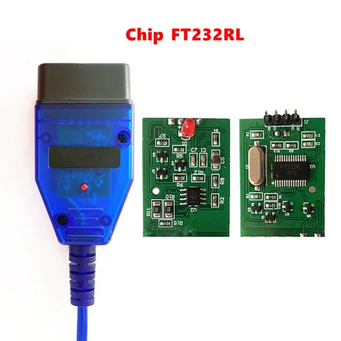 Инструмент сканирования VAG - KKL VAG - KKL409 с чипами FTDI FT232RL и CH340 для диагностического кабеля VAG - COM 409.1 OBD2 USB
