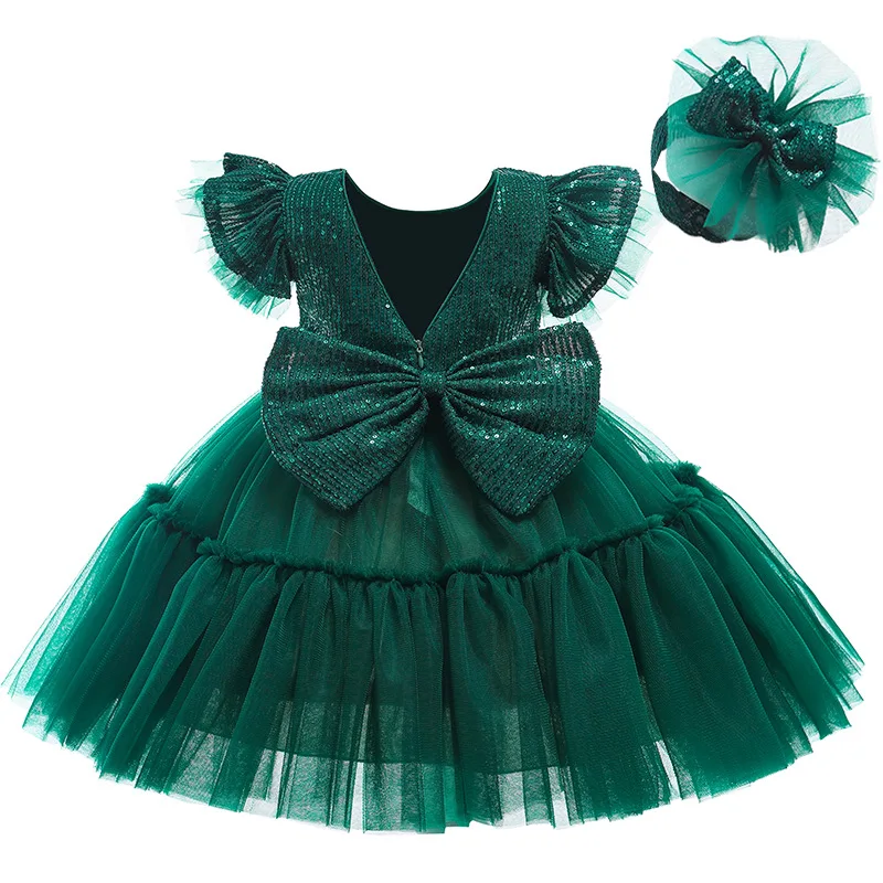 

birthday party princess dress New Year Baby Girl Dress 0-24M 1 Years Baby Girls Birthday Dresses for infant Lace Vestido