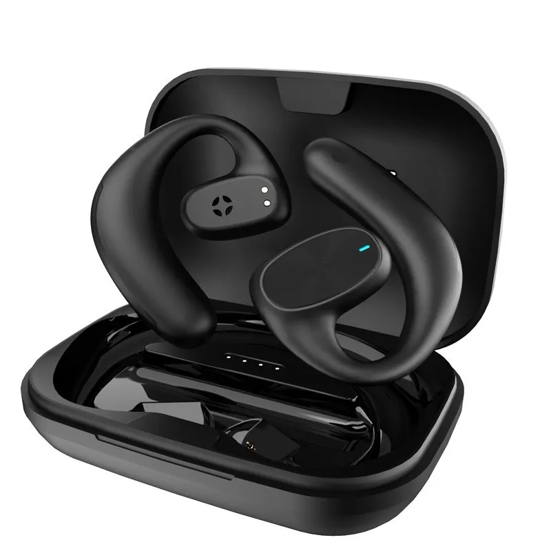 

TWS Open-Ear Air Conduction Stereo Running Bluetooth Headphones Quality Sound Wireless Sports Working Earphones Ear Hook Headset