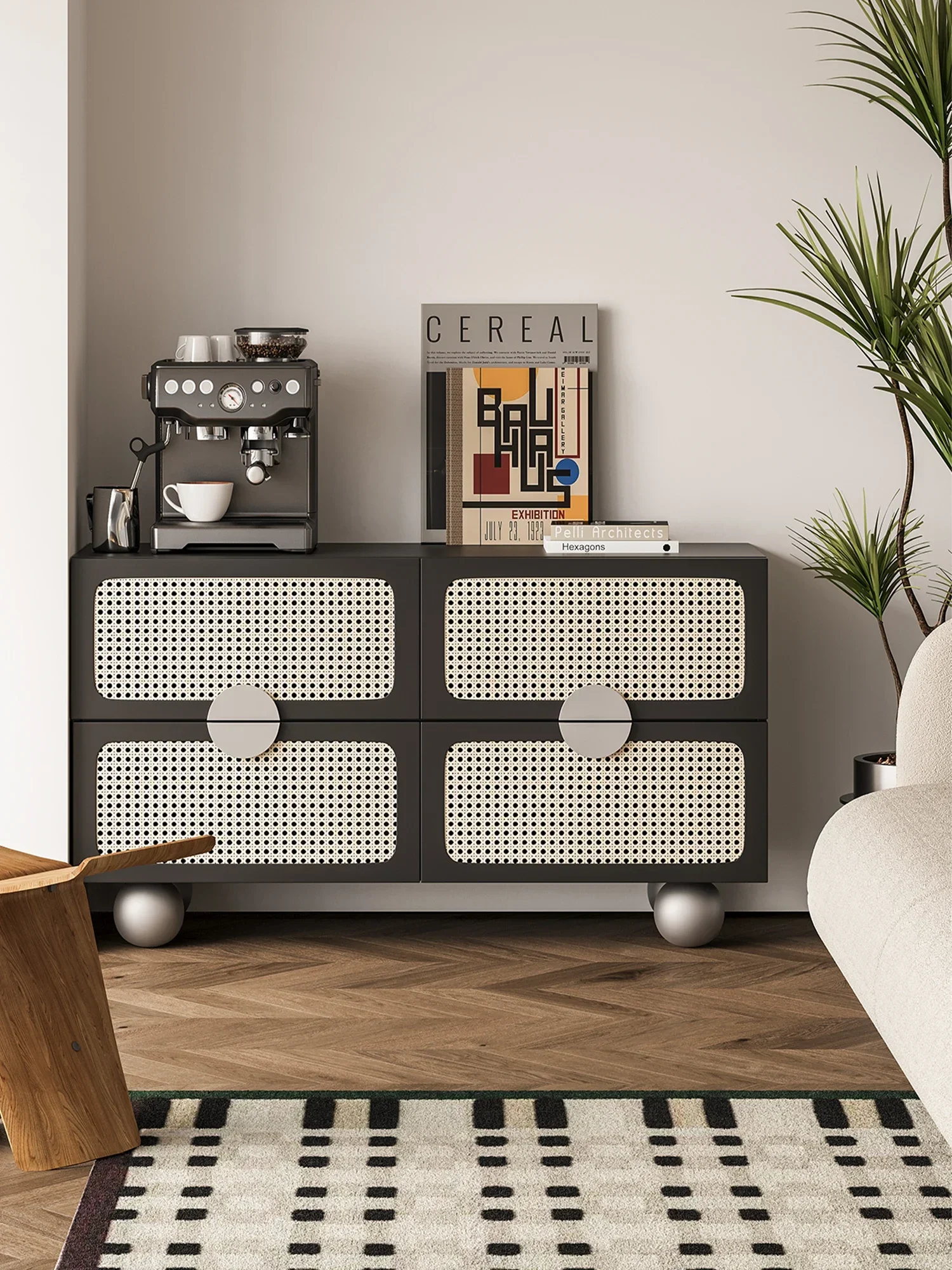 Подвижный шкаф-ведро для гостиной и спальни современный дизайн