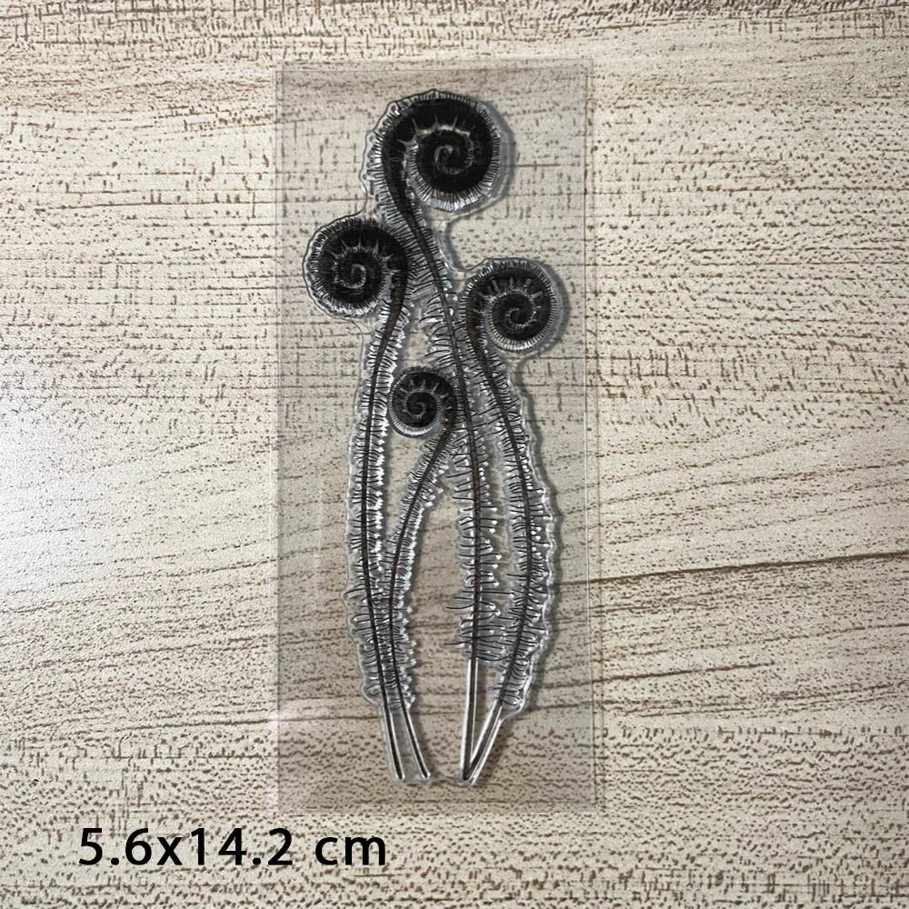 

New Arrival Plants Clear Stamps for DIY Scrapbooking Card Transparent Silicone Stamp Making Photo Album Crafts Decoration