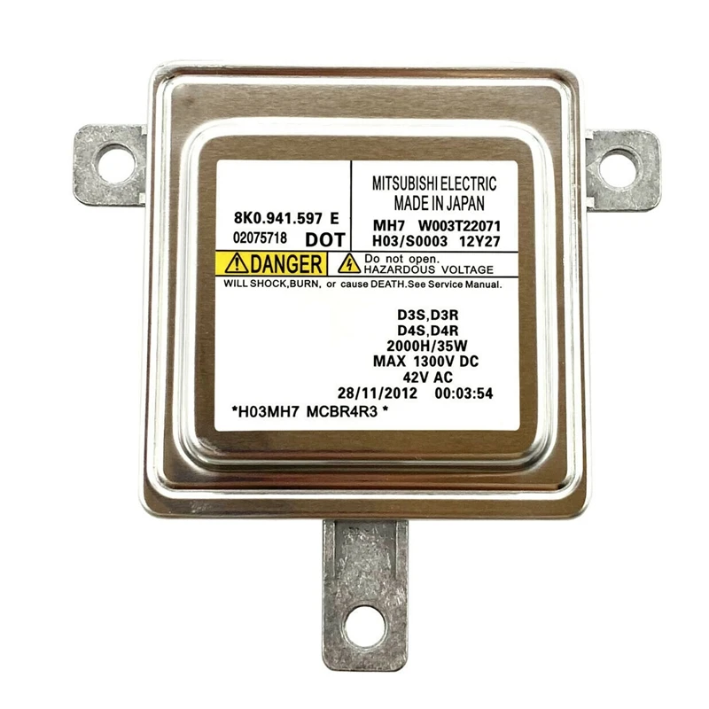 

Xenon Ballast HID Light Control Unit Computer Module For- Xenon Ballast 8K0941597E 8K0.941.597