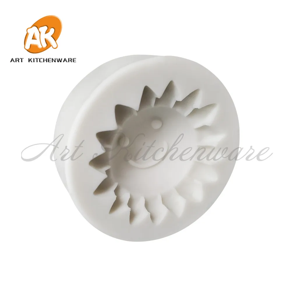 Силиконовая форма с узором Улыбка солнца модель для мыла кондитерские изделия