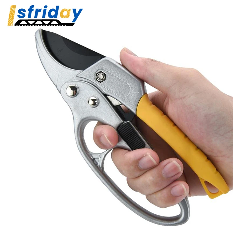 

Universal Garden Pruning Shears Cutter High Carbon Steel Gardening Plant Scissor Branch Pruner Trimmer Tool Portable