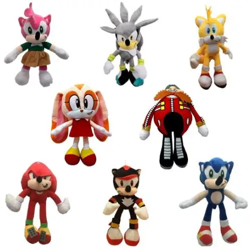 

18-40cm Sonic Plush Cartoon Animal Sonic Plush Doll Toys Peluche Sonic Soft Stuffed Sonic Dolls for Baby Gifts