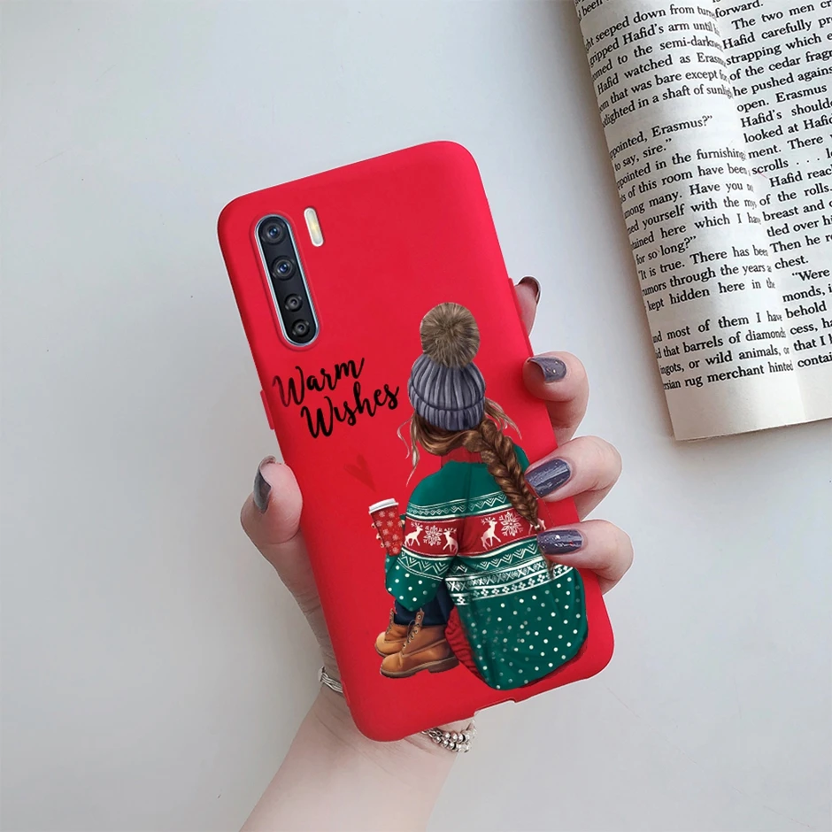 Для OPPO F15 чехол для телефона Oppo A91 Reno 3 силиконовый бампер милые окрашенные умные