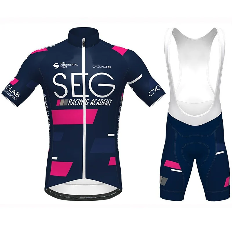 

2022 New 2022 Team SEG Cycling Jersey 20D Gel Set MTB Bicycle Clothing Quick Dry Bike Clothes Ropa Ciclismo Mens Short Maillot