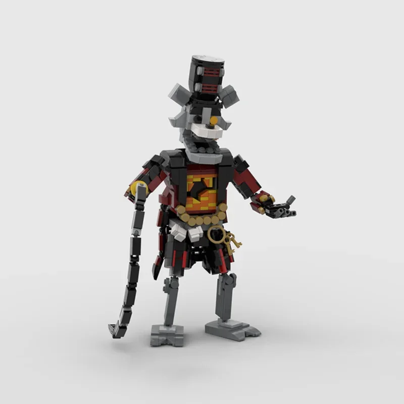 Набор строительных блоков из 686 деталей – Ringmaster Foxy – Аниматронный клоун FNAF AR с тростью, подарочные блоки для фестиваля (art.: 3920db57ffb61) - 3920db57ffb61