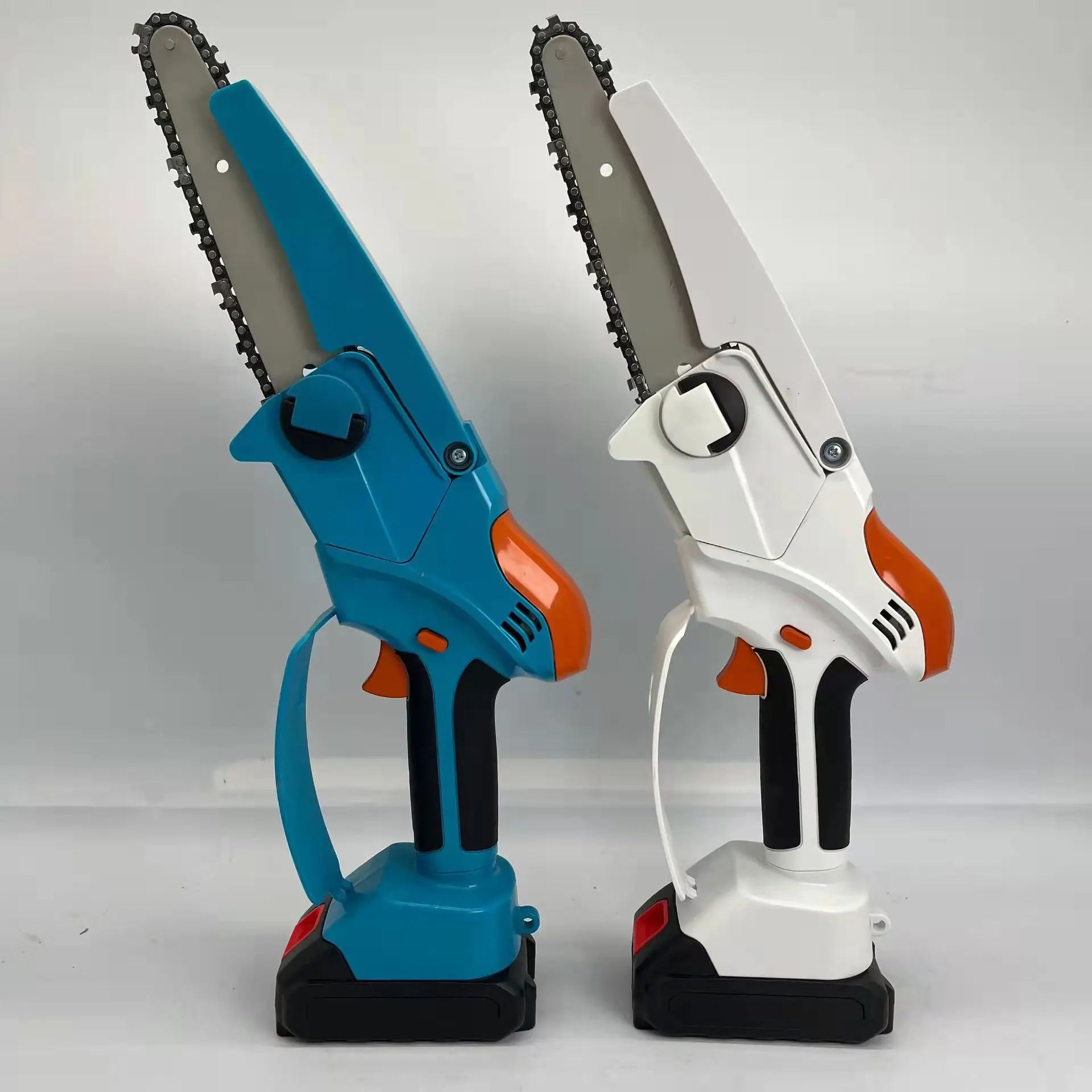 Электрическая мини-бензопила 5000 Вт 6 дюймов с аккумулятором 98VF Садовая пила для