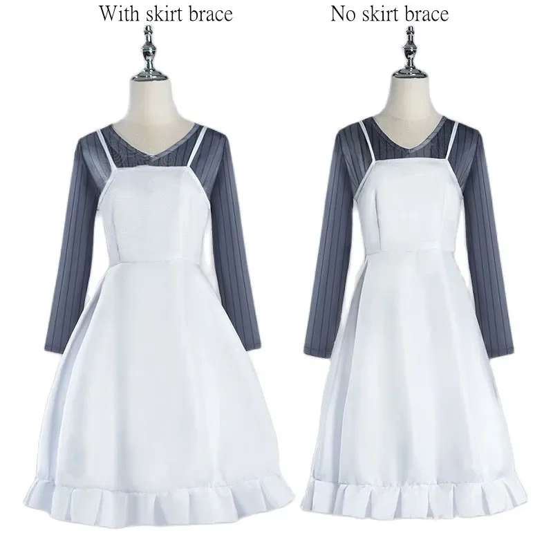 Костюм для косплея аниме Oshi No Ko костюм Hoshino Ai Повседневное платье белая длинная