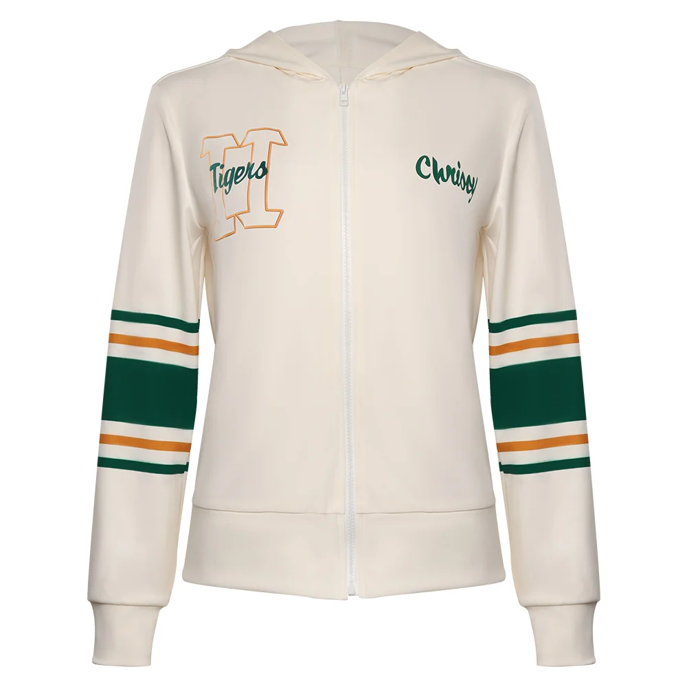 Adult Kids Children Stranger Cos Things Chrissy Cosplay Costume Hawkins High School Uniform Jacket Coat Halloween Carnival Suit