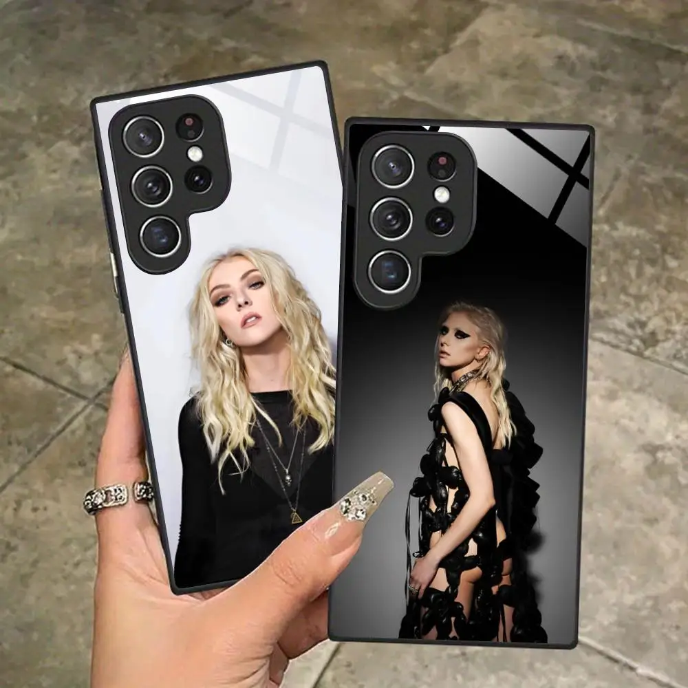 Фото Чехол для мобильного телефона Taylor Momsen Glass для Samsung Galaxy A56 55 54 53 52 51 36 35 34 23 16 15 5G, цветной чехол №2