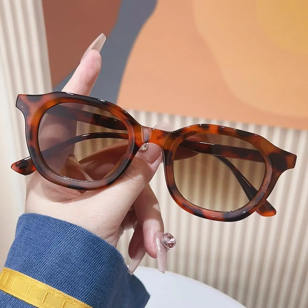Овальные Солнцезащитные очки в стиле хип-хоп для мужчин и женщин