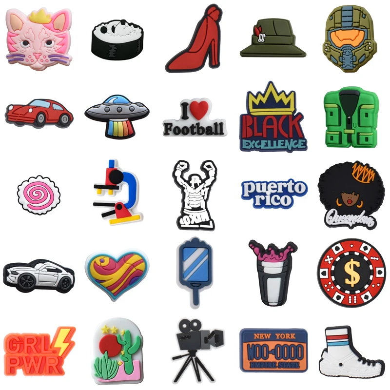 

Men Para Pins Boy Packs Decorations for Croc Kids Set Jeans Gifts Girl Shoes Accessories Shoe Charms Women Charm Wholesale Bulk