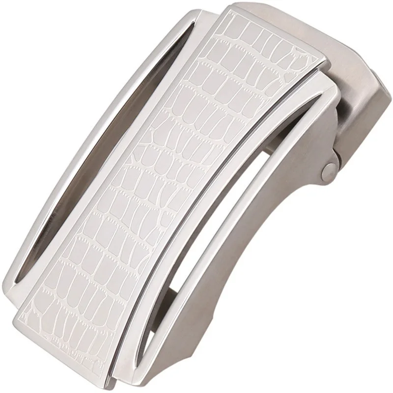 

Trendy design belt buckle head high-grade polished electroplating alloy automatic buckle 316 stainle steel