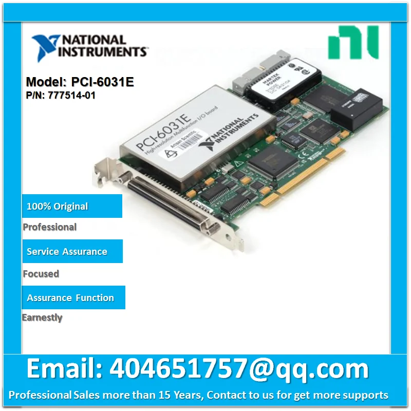 

NI PCI-6031E Multifunction DAQ 777514-01