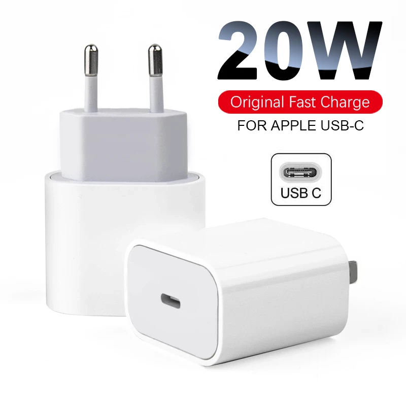

20W PD QC4.0 QC3.0 Fast Charger for Apple IPhone 13 12 11 Pro IPad Mini Samsung S20 Ultra NOTE 20 10 USB Quick Charge Adapter