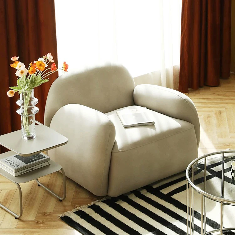 

Lazy Luxury Living Room Sofa Modern Cozy Lounge Outdoor Living Room Sofas Arm Office Muebles Para El Hogar Interior Decoration