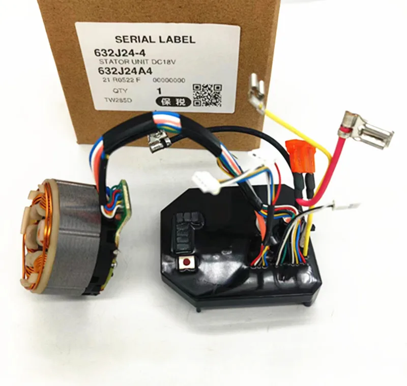 

Полевой статор Makita 632j24-4 для 632J07-4 DTW285 TW285D DTW285RFE DTW286RME