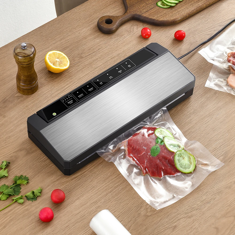AGASHE 520 vacuum sealer Electric Vacuum Sealer Packaging Machine For Home Kitchen vacuum sealing machine Commercial packaging