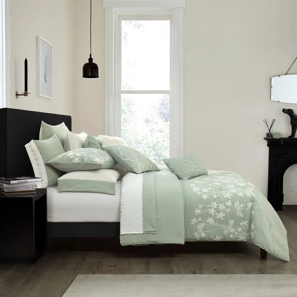 

Sage 12 Piece Pre Washed Bed In A Bag, Queen Bedding Set