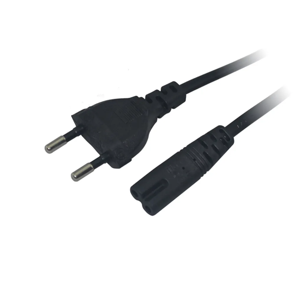 Для PS2 PS3 Slim EU plug 2-зубчатый порт AC Кабель питания Шнур для PS4 консоли Блок xbox