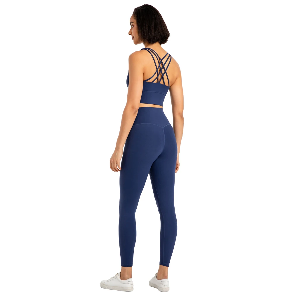 

Комплект для йоги из 2 предметов, женский спортивный бюстгальтер, жилет, леггинсы с высокой талией, шорты, наряд, комплект для спортзала, одежда для фитнеса и тренировок, спортивная одежда