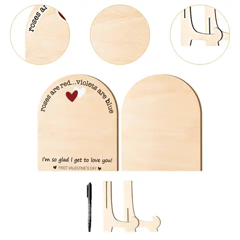 Деревянная табличка Footprint Art Sign Craft