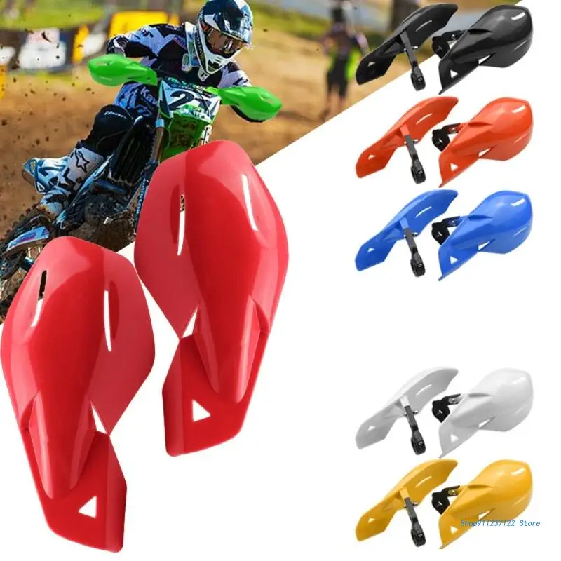 

2x Handlebar Handguard Universal Motorcycle Hand Wind Guard Protector 7/8" 22mm